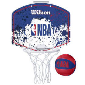 WILSON KOS NBA TEAM MINI HOOP NBA RED/WHITE/BLUE UNISEX
